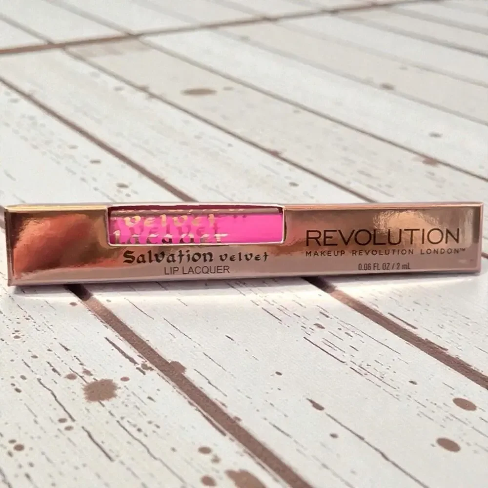 Makeup Revolution Salvation Velvet Lip Lacquer You Took My Love New
